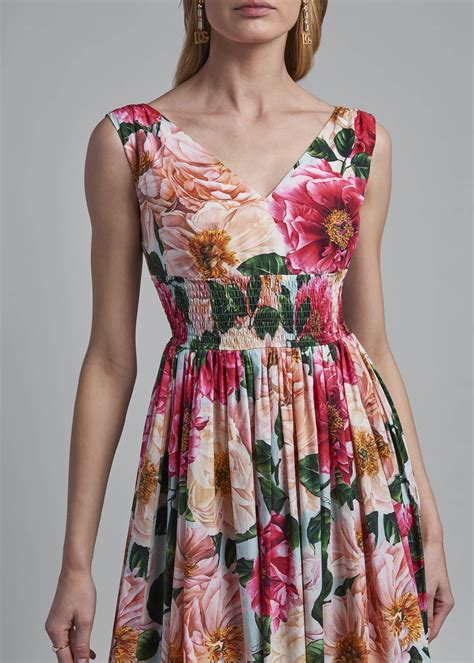 dolce gabbana floral dress sale|net a porter dolce and gabbana.